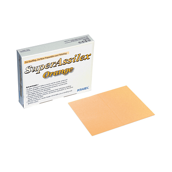 Абразивный лист KOVAX Super Assilex Р1200, 170*130мм Orange